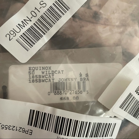 STRUT THIS NWT JOHNNY SPORTS BRA WILDCAT LEOPARD S - Picture 3 of 5